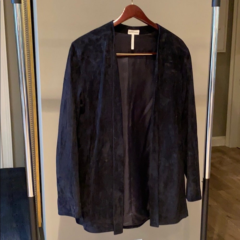 Hermès Black Suede Jacket